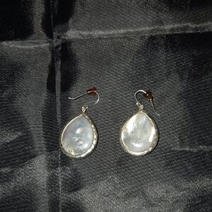 Elegant Silver Teardrop Earrings